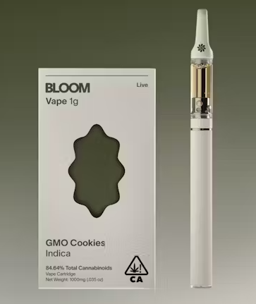 Photograph of product: Bloom Live GMO Cookies 1g Cartridge