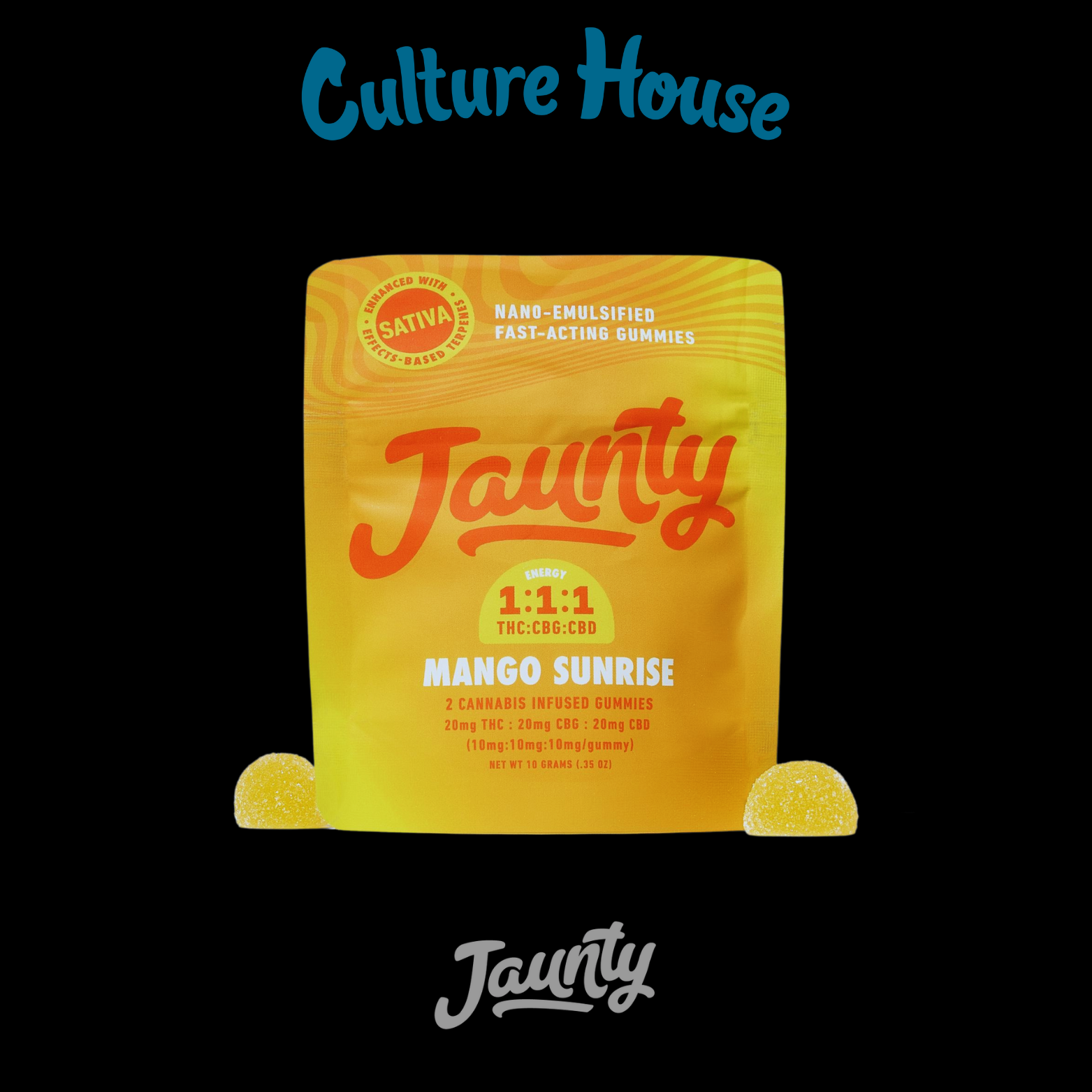 Photograph of product: Jaunty | Mango Sunrise | 1:1:1 | 20mg