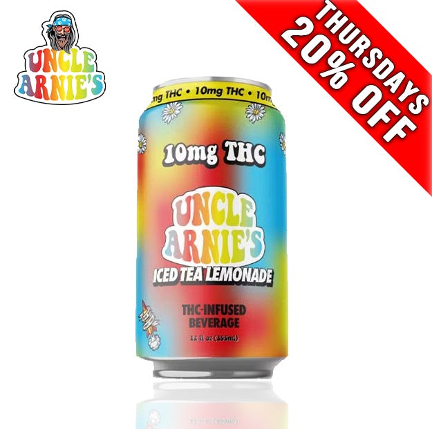 Photograph of product: Uncle Arnies - Iced Tea Lemonade - 10mg - 