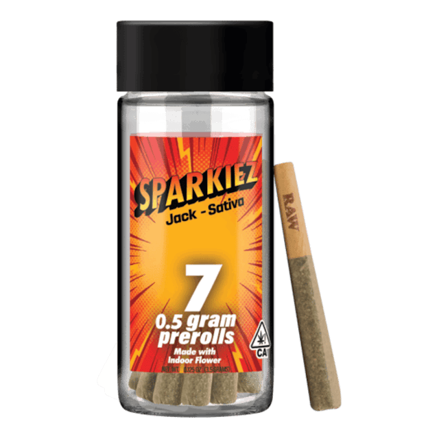 Photograph of product: Jack Pre-Roll 7pk 3.5g - 