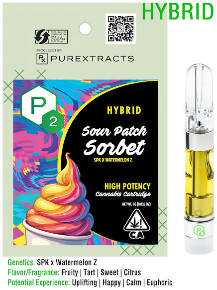 Photograph of product: Cartridge | Sour Patch Sorbet