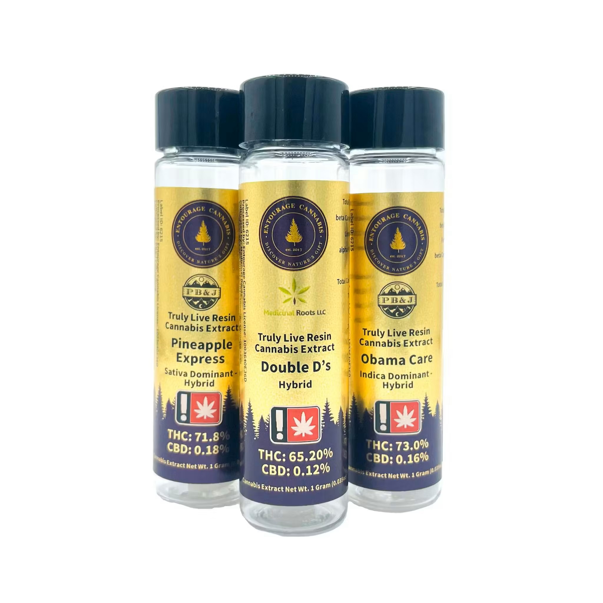 Photograph of product: Entourage Oui'd | ZEALOUSY OG Live Resin Cartridge