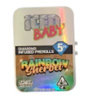 Photograph of product: Rainbow Sherbet Infused 5pk - 