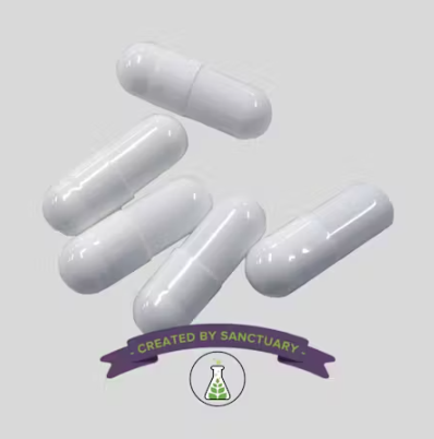 Photograph of product: Burnt Orange Capsules 1000mg 20pk