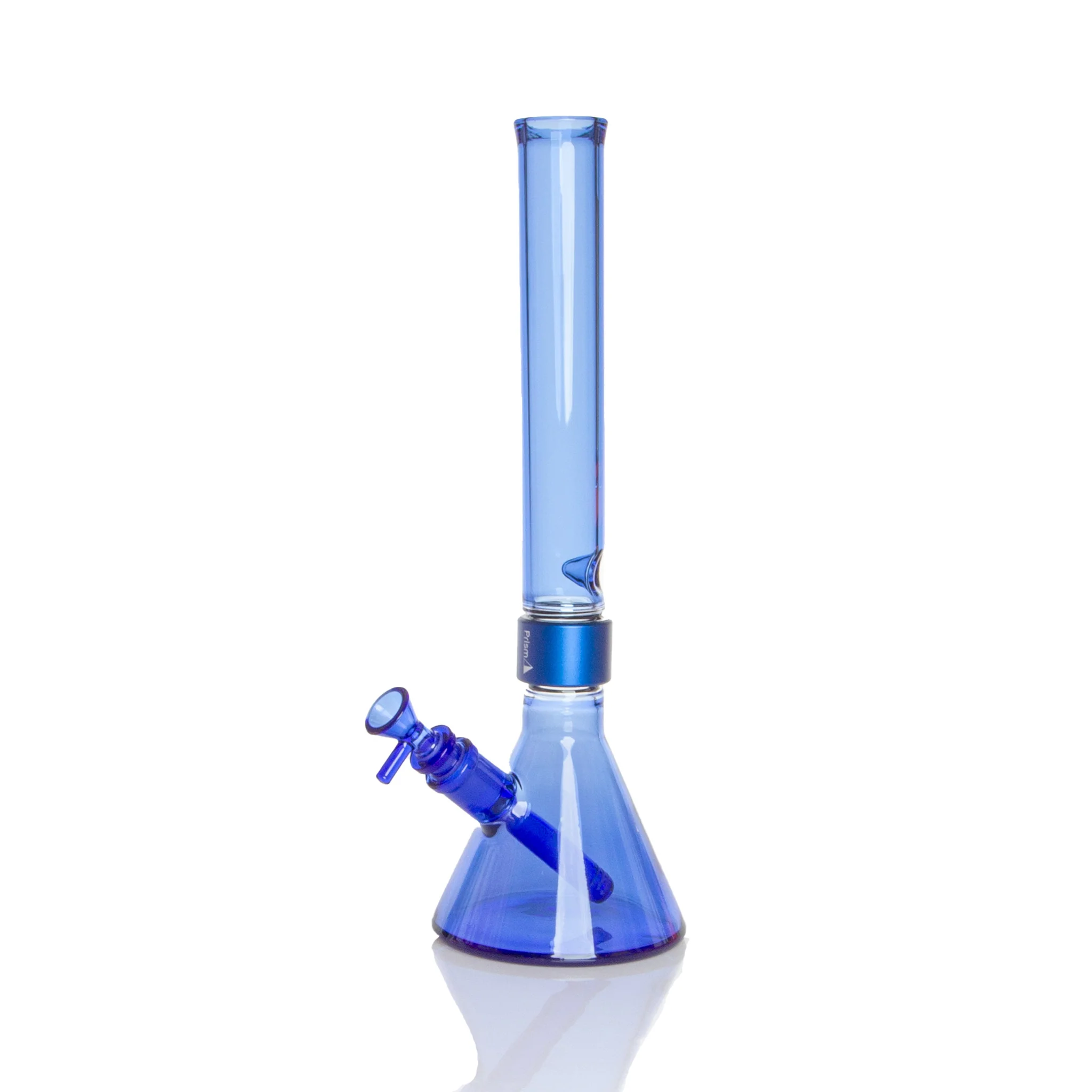 Photograph of product: Prism | Tall Monochrome Beaker Single Stack | Sapphire