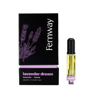 Photograph of product: Fernway | Vape | 510 Cartridge | Lavender Dream | 1.0g -Oui'd