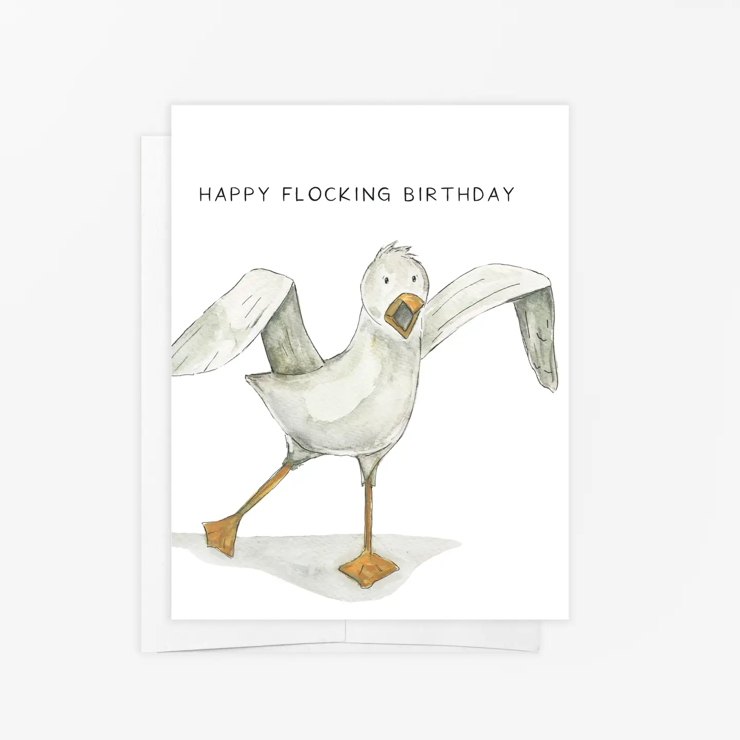 Photograph of product: FLOCKING BIRTHDAY | BIRTHDAY CARD