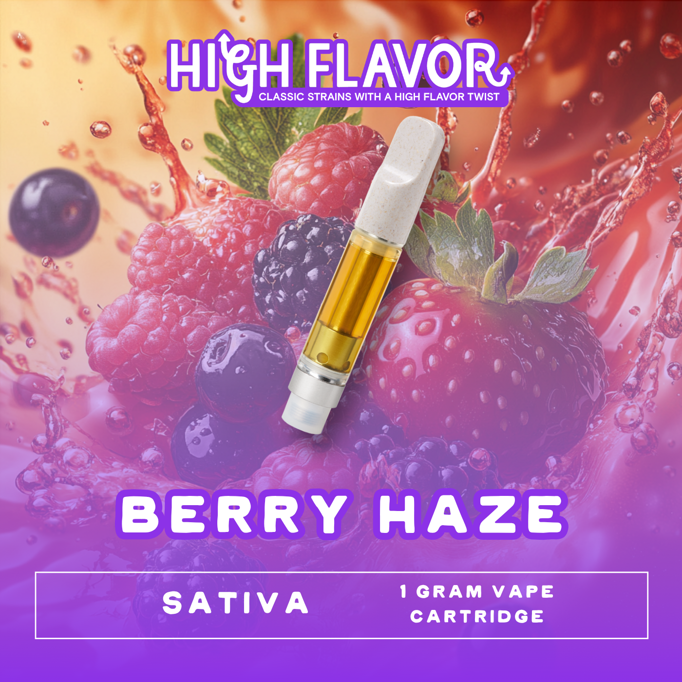 Photograph of product: Berry Haze I Vape 1g