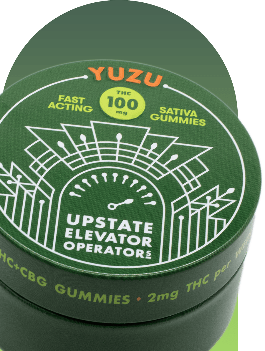 Photograph of product: Yuzu Gummies | TH-oui+CBG | Fast-Acting |