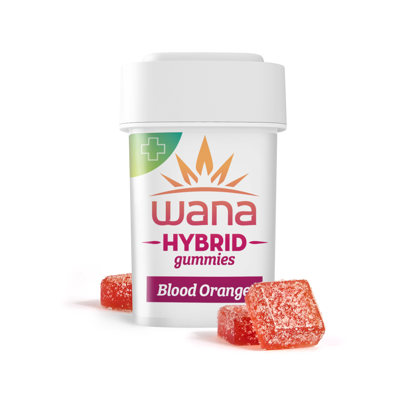 Photograph of product: Blood Orange Hybrid Gummies