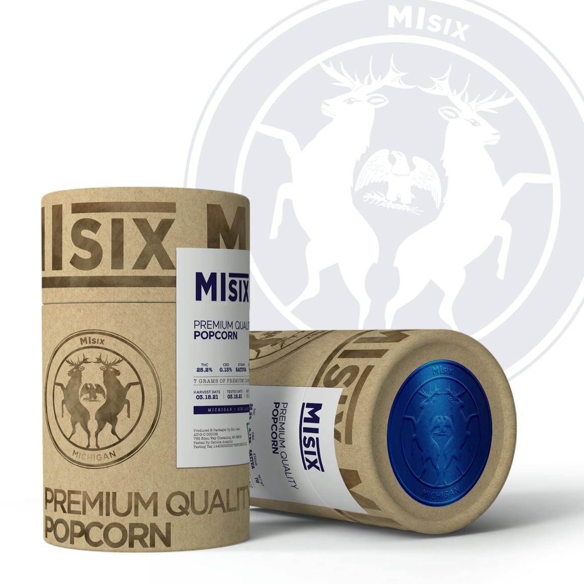 Photograph of product: MIsix Deli Daze 28g Popcorn Buds