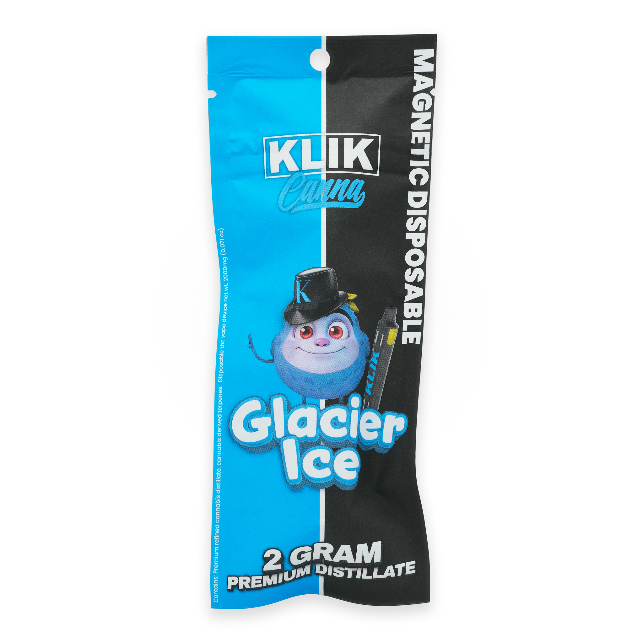 Photograph of product: Glacier Ice | 2G Disposable Vape