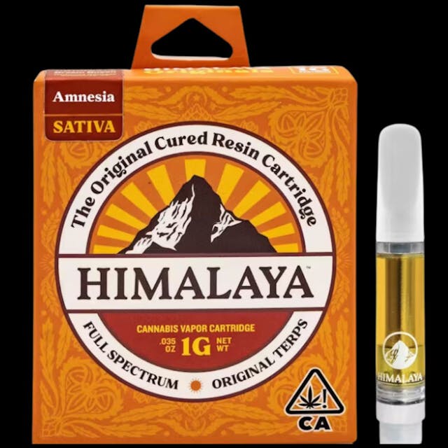 Photograph of product: Amnesia 1g Cured Cart - 