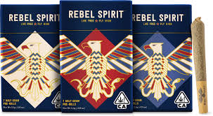 Photograph of product: REBEL SPIRIT | PRE-ROLL 10-PACK | CHEETAH PISS / FEIJOA