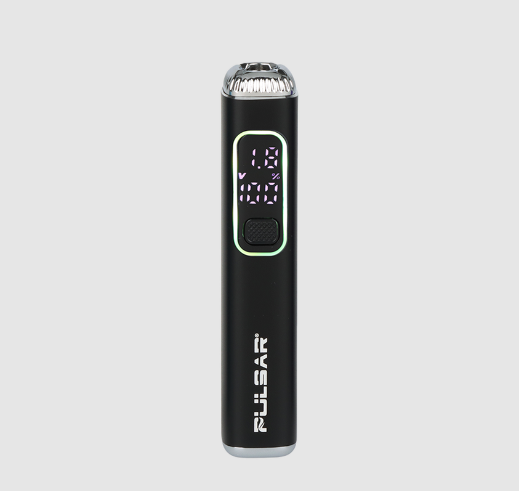 Photograph of product: 510 Square Digital Display Vape Battery 400mAh | Black