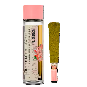 Photograph of product: Mitten Extracts - Strawberry Shortcakez Infused Pre-Roll 1.25g