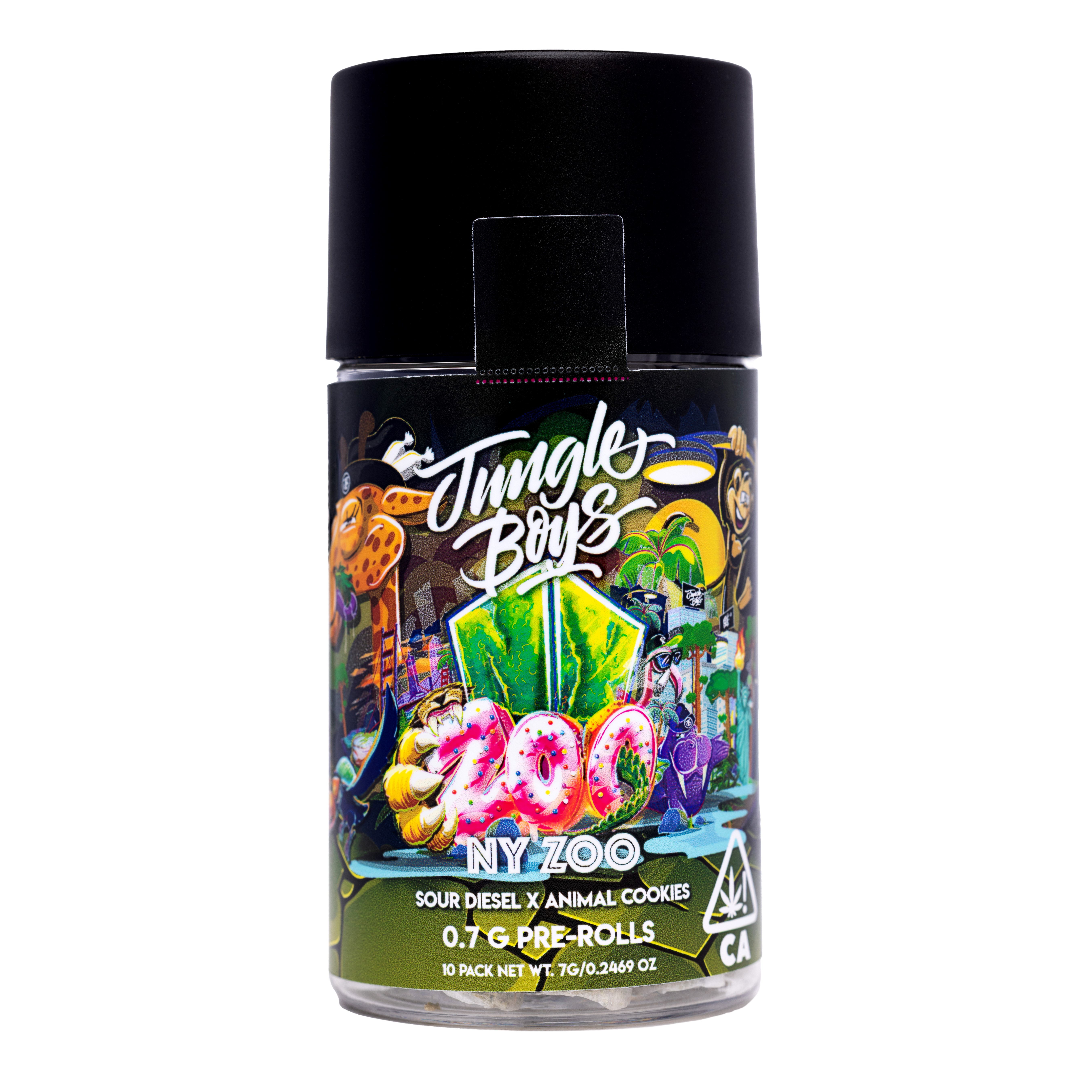 Photograph of product: Jungle Boys | NY Zoo - 10pk Pre Rolls