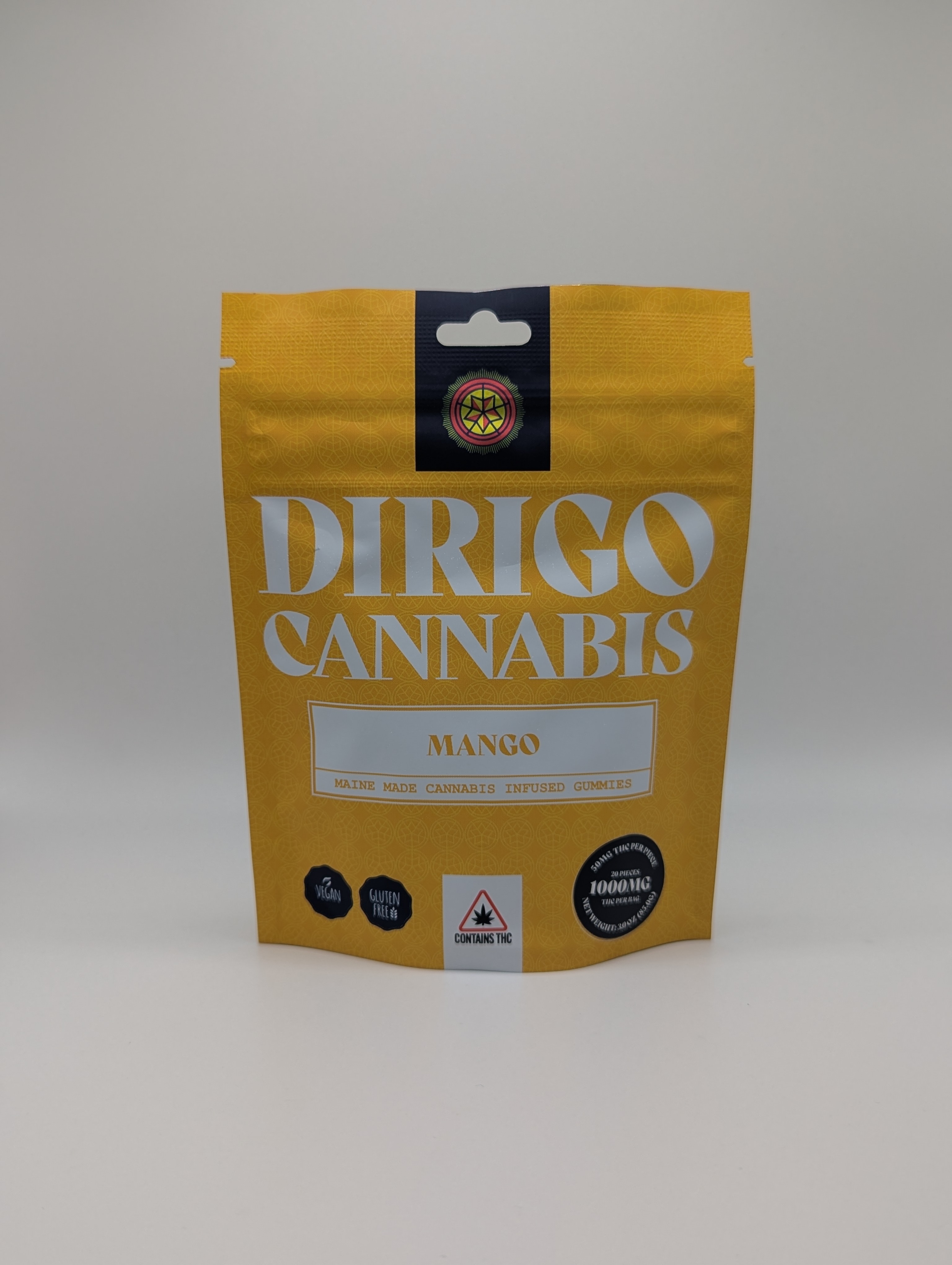 Photograph of product: Mango Gummies | Dirigo Oui'd