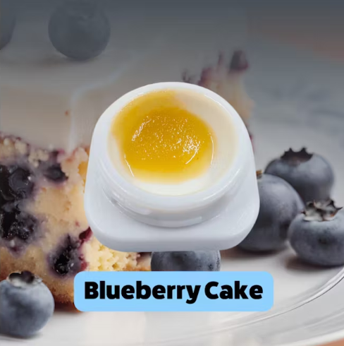 Photograph of product: Glazed Blueberry Cake (I) Wax 1g