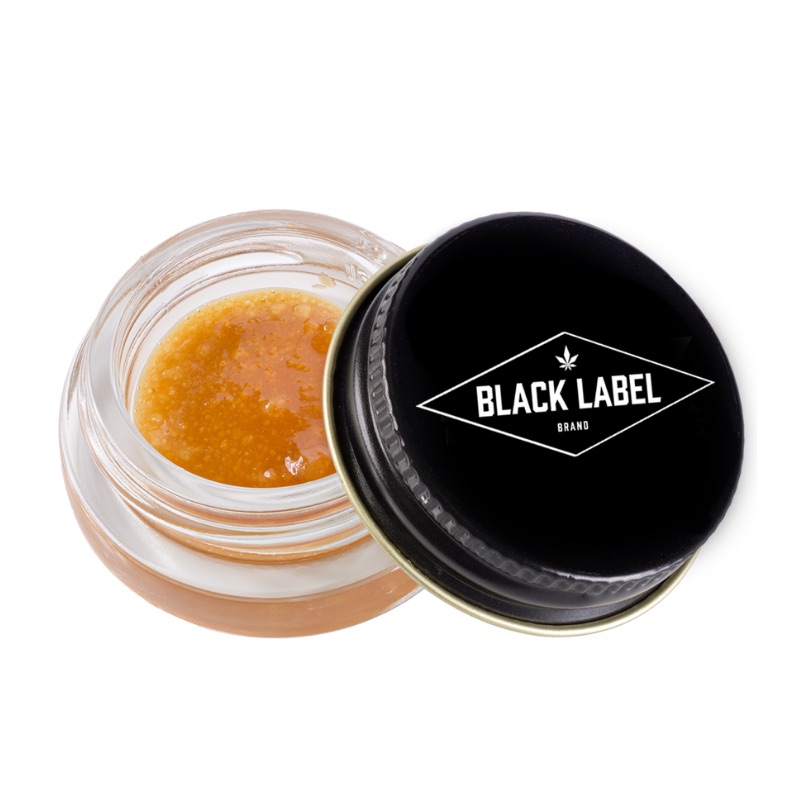 Photograph of product: Black Label | Sugar | AJ's Sour Diesel | 1g