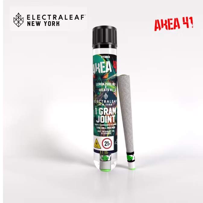Photograph of product: ElectraLeaf - Area 41 - Pre-Roll
