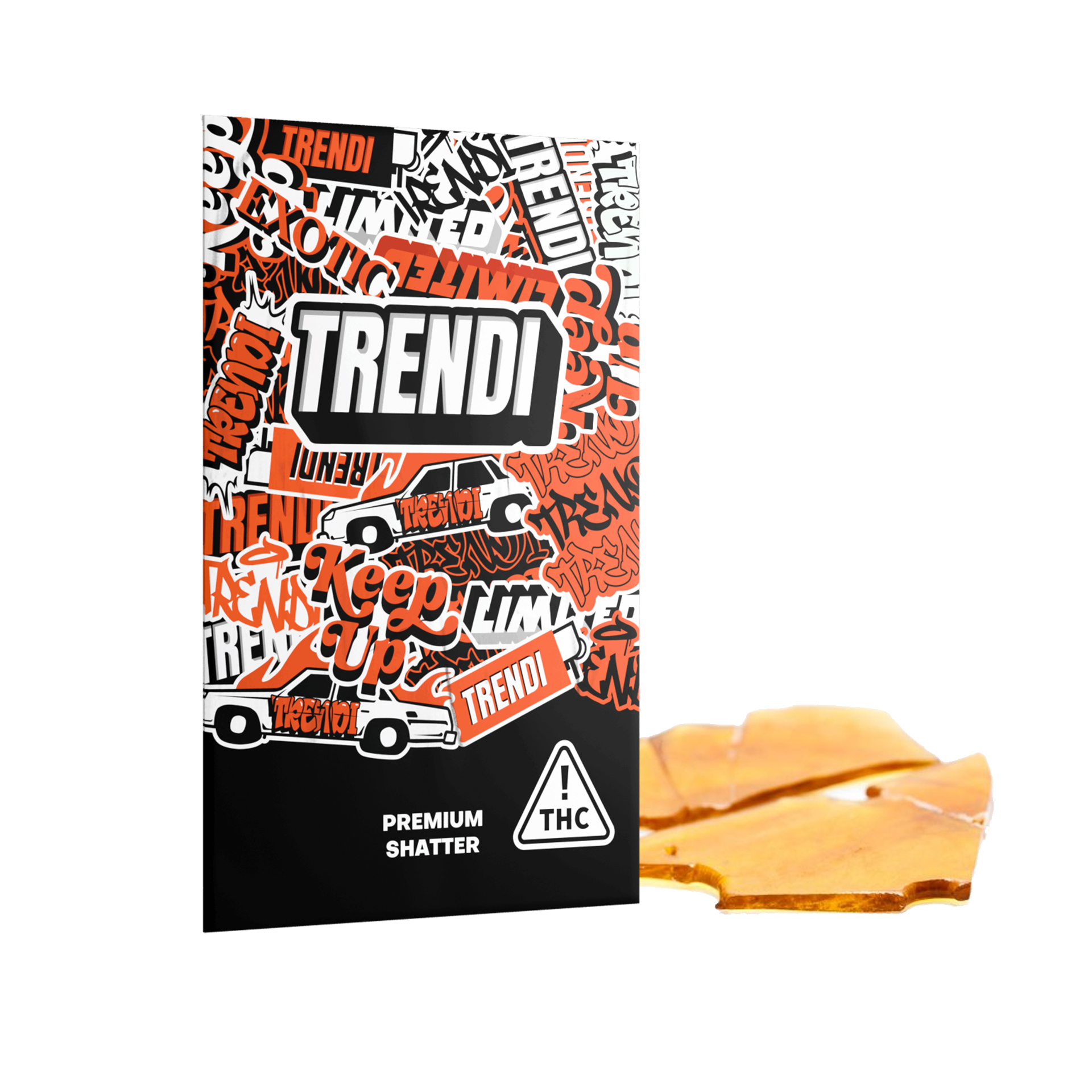 Photograph of product: .5g | Shatter - Sour Fire Cookies