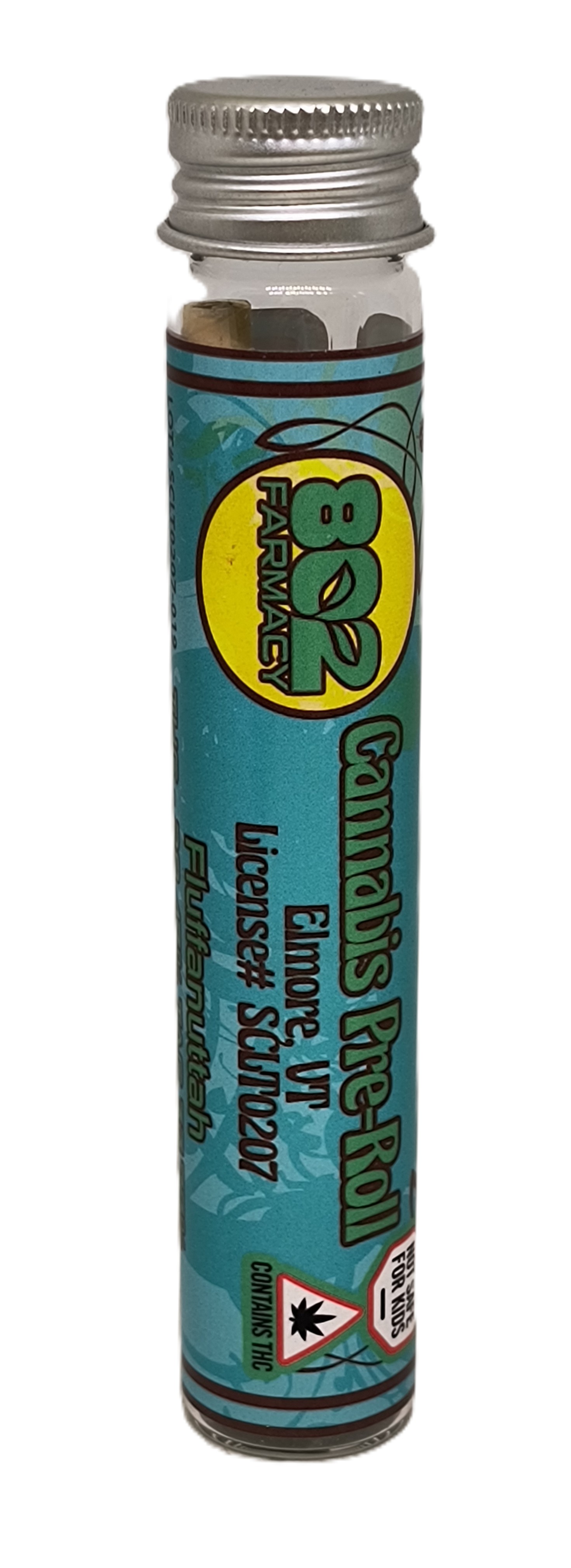 Photograph of Product: Fluffanuttah Pre-Roll | 802 Farmacy