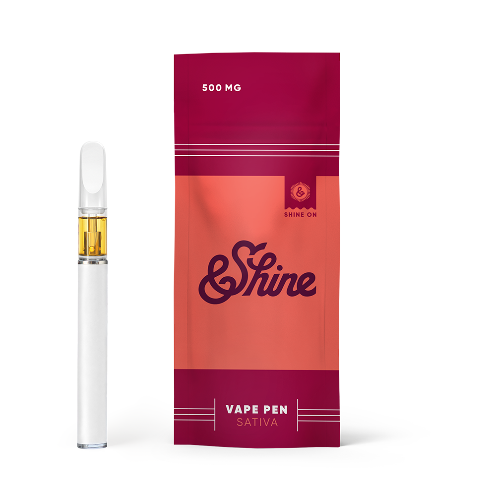 Photograph of product: &Shine | Super Lemon Haze | 0.5g All-In-One