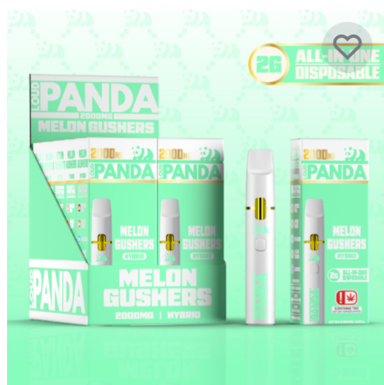 Photograph of product: Loud Panda M Disposable Cartridge | Melon Gusher | (H)