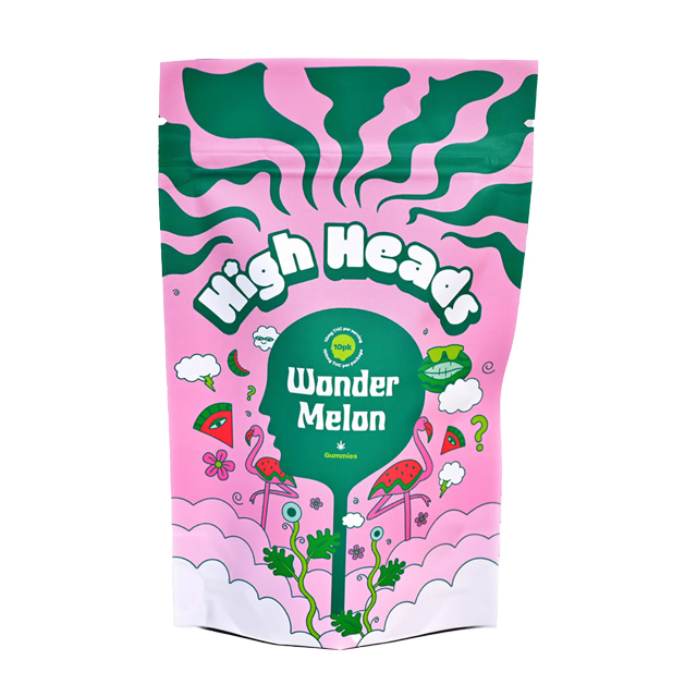Photograph of product: Wonder Melon Gummies 100mg {731}