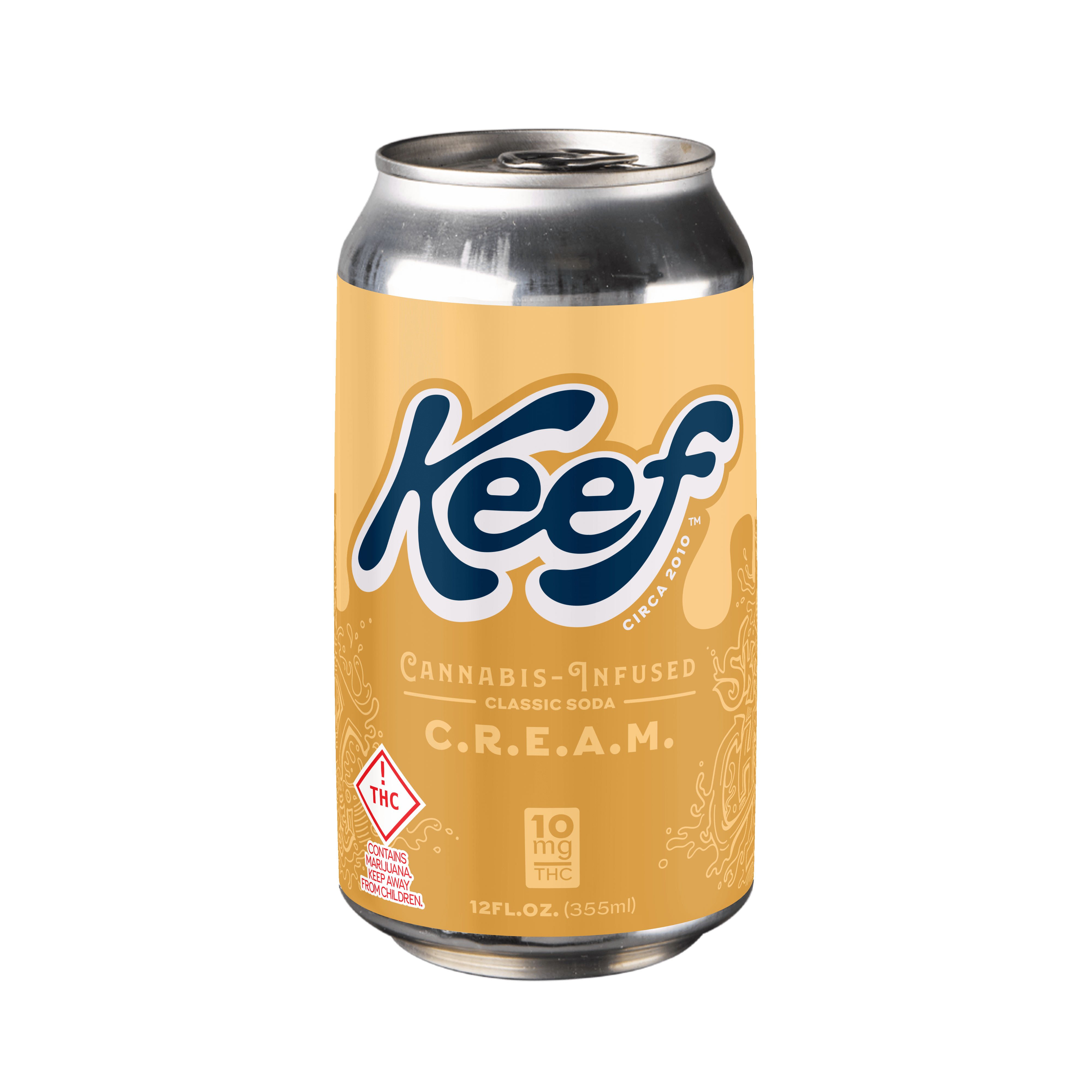 Photograph of Product: Keef Cola - Cream Soda - 10mg