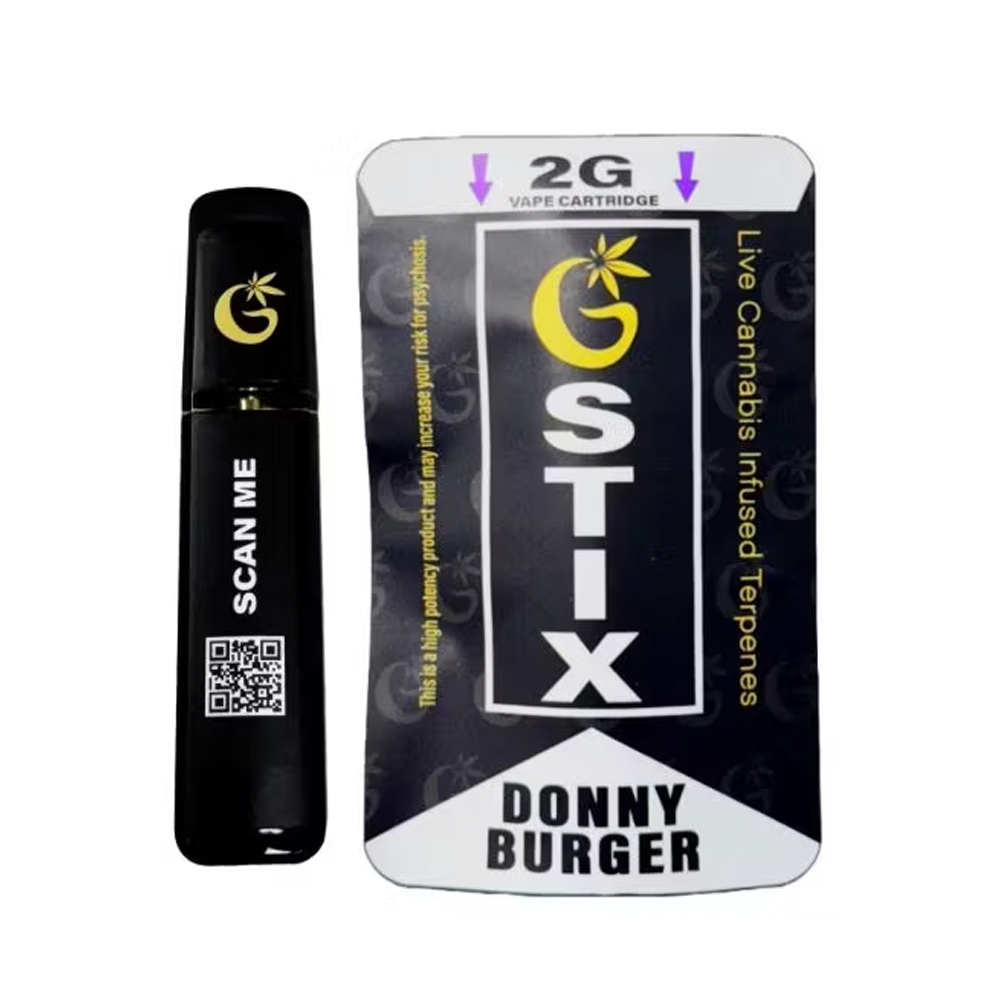 Photograph of product: G Stix - Donny Burger - 2g AIO Disposable Vape