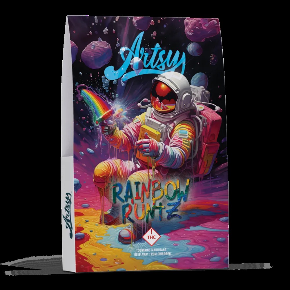 Photograph of product: Artsy | Pre-pack | Rainbow Runtz - 3.5g