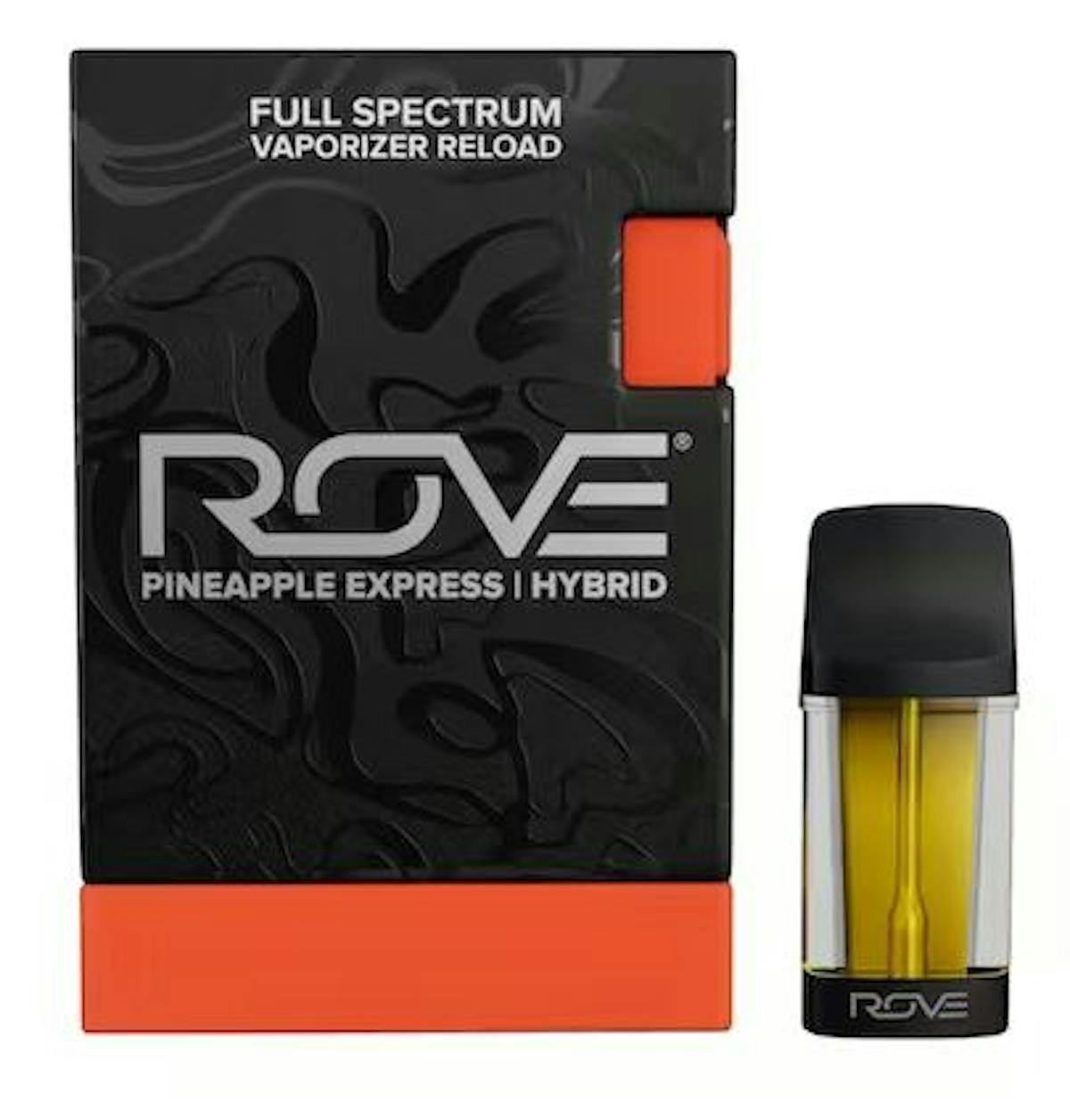 Photograph of product: ROVE- PINEAPPLE EXPRESS- RELOAD- LIVE RESIN DIAMOND VAPORIZER