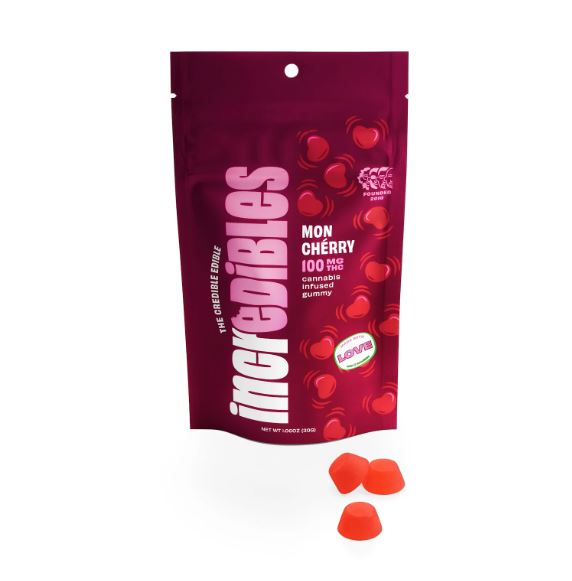 Photograph of product: Incredibles - Mon Cherry Gummies (10ct/10mg)