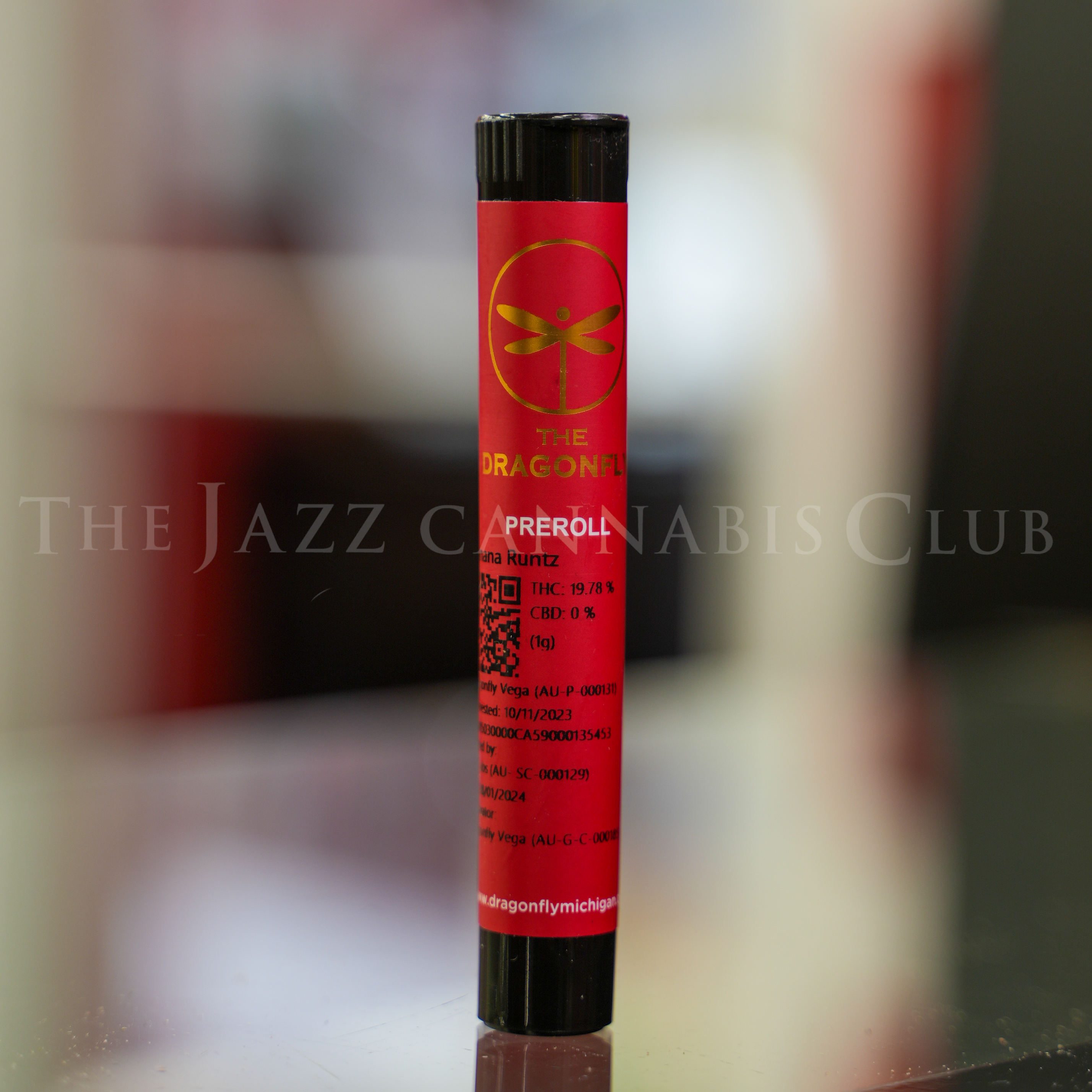 Photograph of product: Dragonfly - Banana Runtz - PreRoll