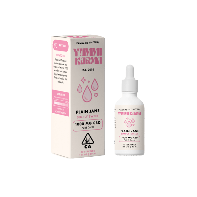 Photograph of product: Plain Jane 1000mg CBD 1OZ - 