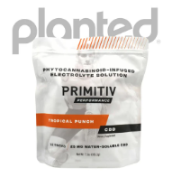 Photograph of product: PRIMITIV PERFORMANCE | TROPICAL PUNCH | DRINK POWDER | 300MG CBD