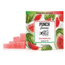 Photograph of product: [Punch] TH-oui Gummies -100mg - Watermelon (H) - 