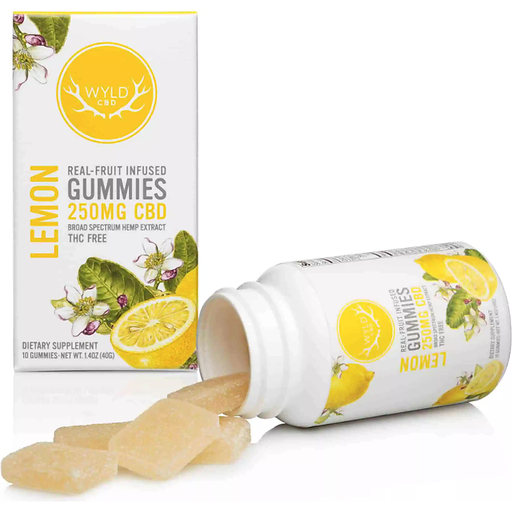 Photograph of product: Wyld - Lemon HEMP Gummies