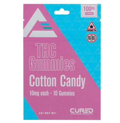 Photograph of product: Cotton Candy 10mg Gummies