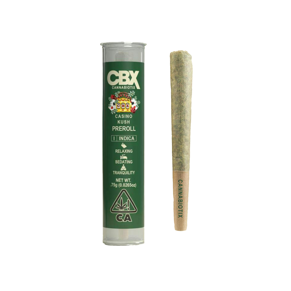 Photograph of product: CASINO KUSH PRE-ROLL [0.75 G]
