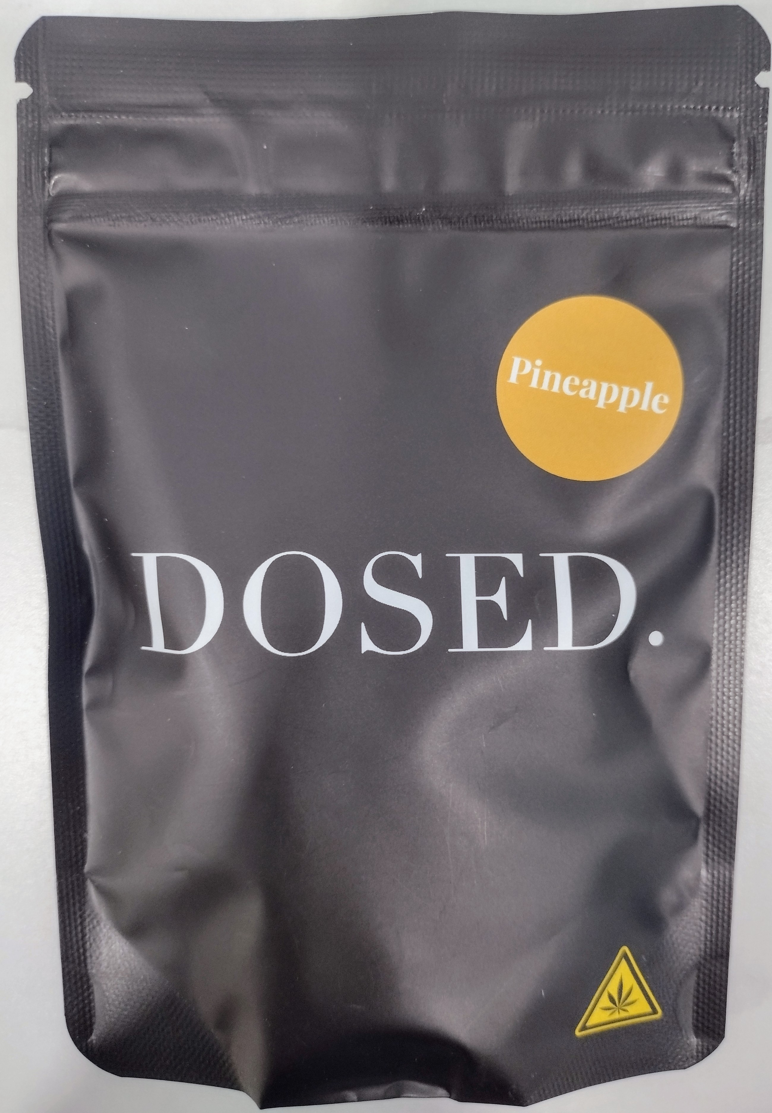 Photograph of Product: Dosed - Pineapple Sativa Gummies - 10pk - 89mg