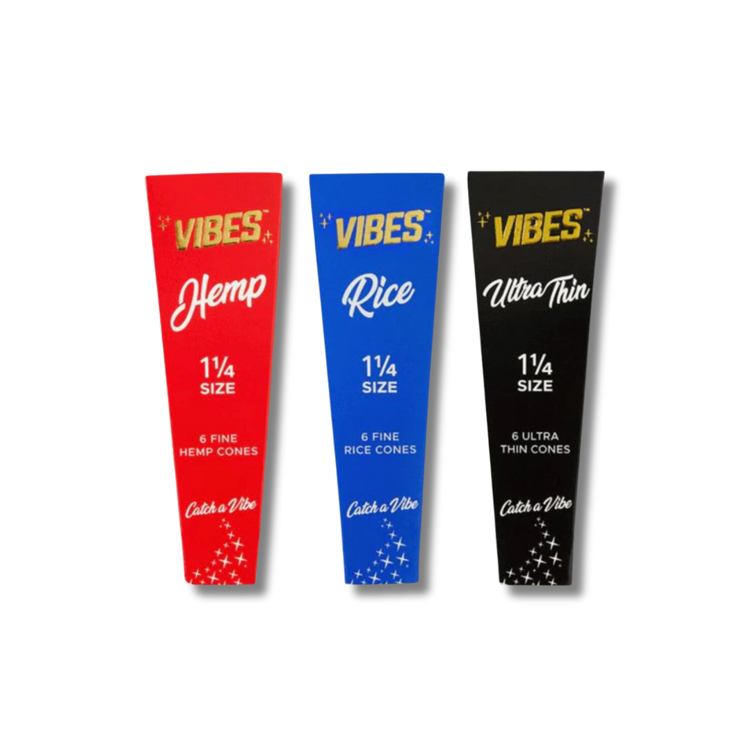 Photograph of product: Vibes Ultra Thin 1.25 Cone 3pk