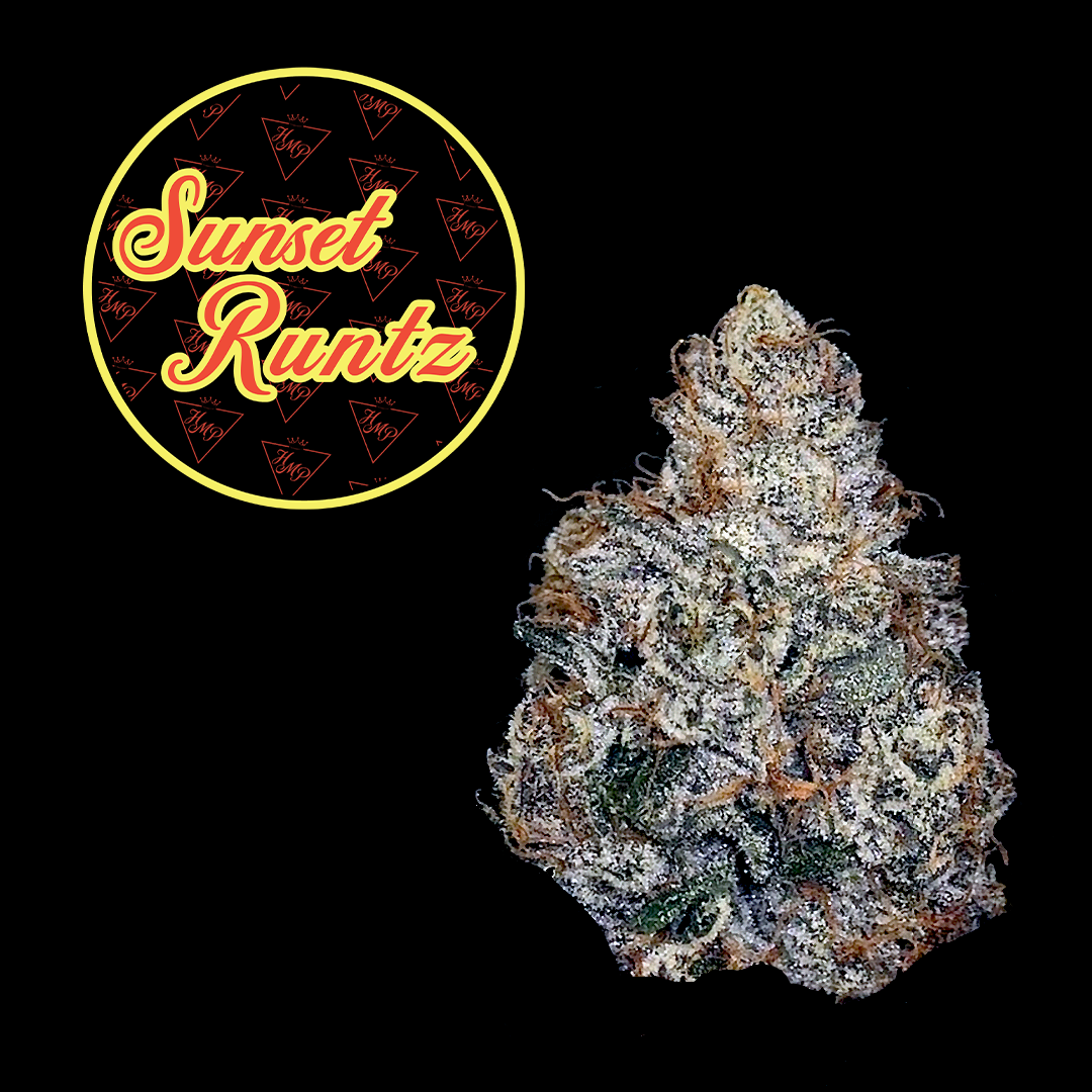 Photograph of product: Sunset Runtz Flower | 3.5g - Highmark Provisions