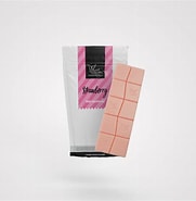 Photograph of product: Strawberry | White Chocolate Bar