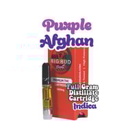 Photograph of Product: Big Bud Farms Cart 1g Purple Afghan
