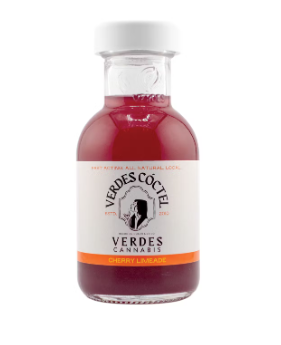 Photograph of product: Verdes 100mg Cocktail Cherry Limeade 1:1 (CBG)