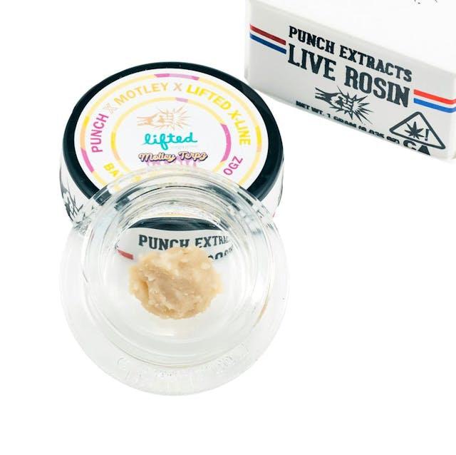 Photograph of product: Banana Nectarine OGZ Live Rosin Badder - 