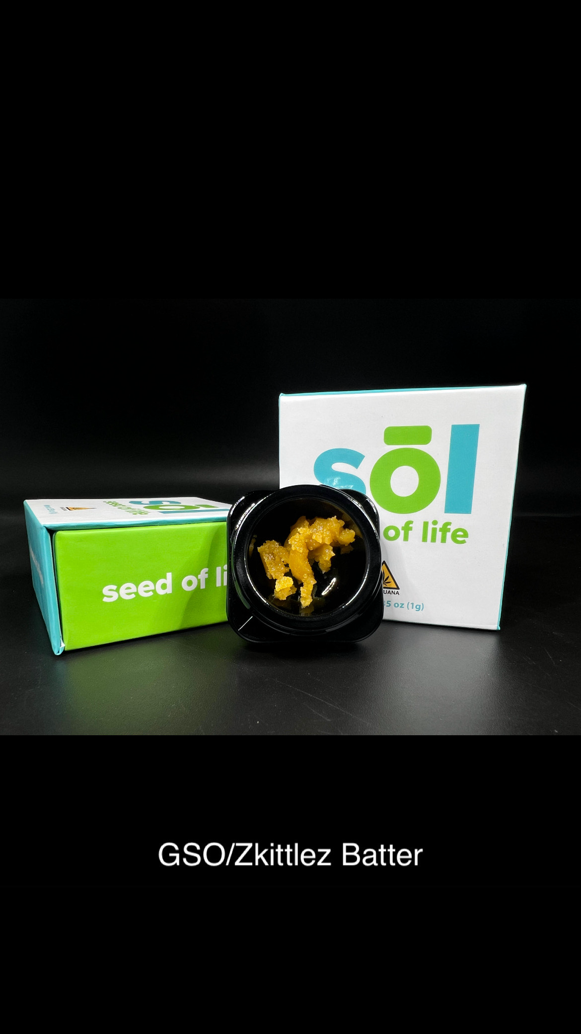 Photograph of product: GSO x Zkittlez - Batter - Hybrid